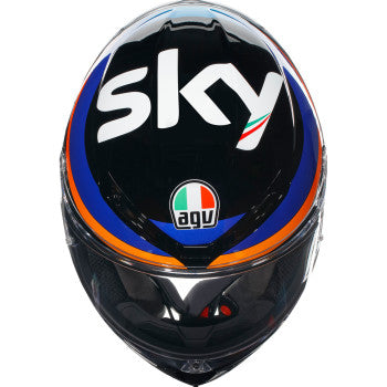 AGV K6 S Marini Sky Racing Team 2021 Helmet AGV Mexico Estados Unidos original credito envio motocraze