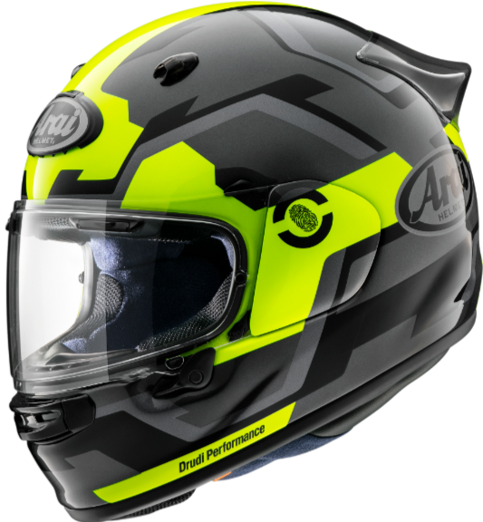 ARAI CONTOUR-X FACE FLUORESCENT YELLOW - Mexico – Motocraze
