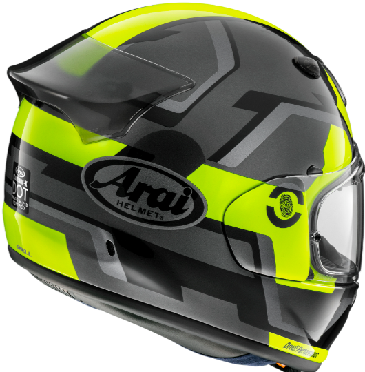 Arai Contour-X Face Fluorescent Yellow