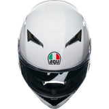 AGV K3 Mono Seta White Helmet AGV Mexico Estados Unidos original credito envio motocraze