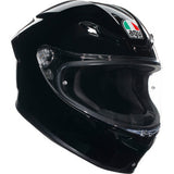 AGV K6 S Solid Black Helmet
