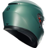 AGV K3 Mono Matte Salvia Green Helmet AGV Mexico Estados Unidos original credito envio motocraze